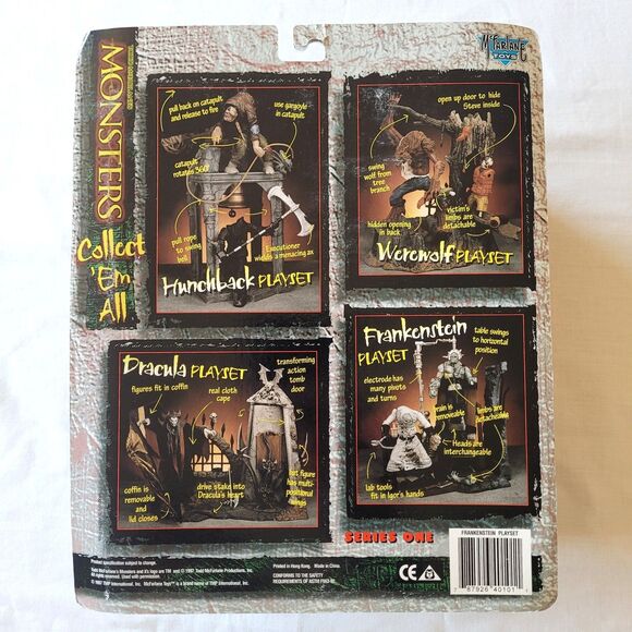 Vintage 1997 McFarlane Monsters Frankenstein Playset (New) - Picture 11 of 11